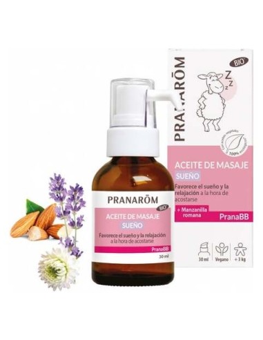 Pranarôm Pranabb Aceite De Masaje Sueño Bio 30Ml