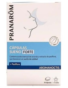 Pranarôm Aromanoctis Cápsulas Sueño Forte 30Caps
