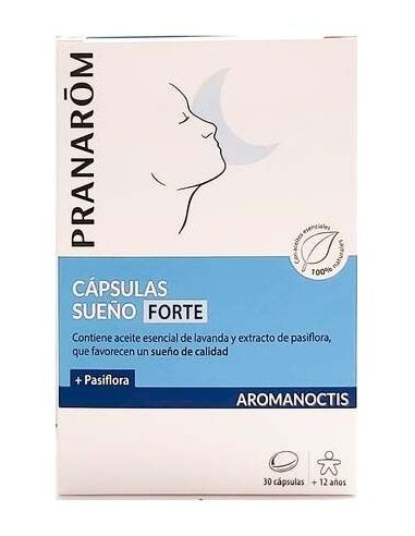 Pranarôm Aromanoctis Cápsulas Sueño Forte 30Caps