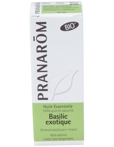 Albahaca Exotica Aceite Esencial 10Ml. Bio