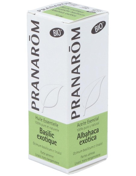 Albahaca Exotica Aceite Esencial 10Ml. Bio
