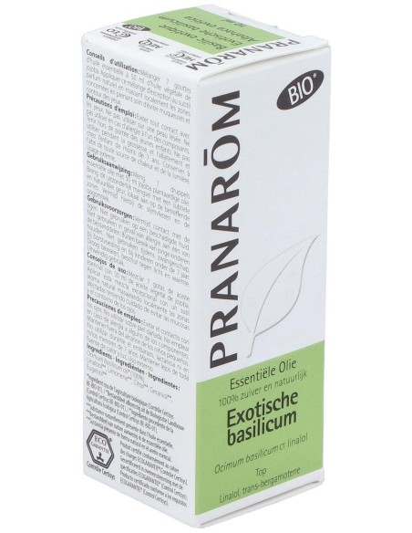 Albahaca Exotica Aceite Esencial 10Ml. Bio