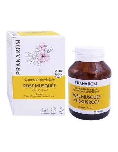 Pranarôm Cápsulas De Aceite Vegetal Rosa Mosqueta 60Caps