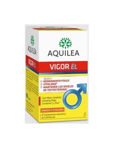 Aquilea Vigor Él, 60 Cápsulas