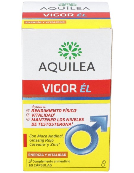 Aquilea Vigor Él, 60 Cápsulas