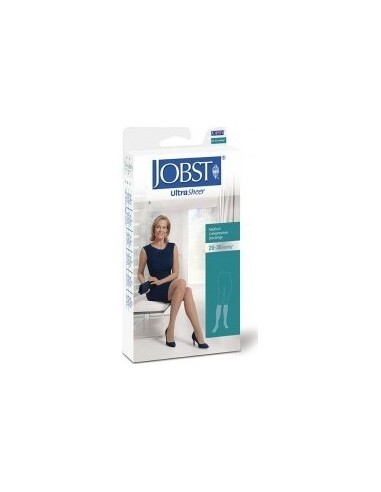Jobst Media Corta (A-D) Compresión Normal Negra Talla 3