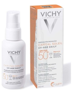 Vichy Capital Soleil Uv-Age Daily Fluido Solar Spf 50+, 40 Ml