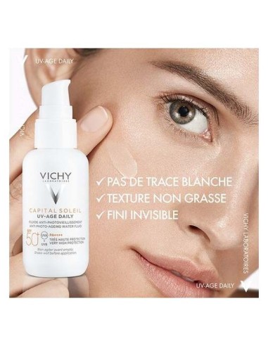 Vichy Capital Soleil Uv-Age Daily Fluido Solar Spf 50+, 40 Ml