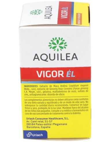 Aquilea Vigor Él, 60 Cápsulas