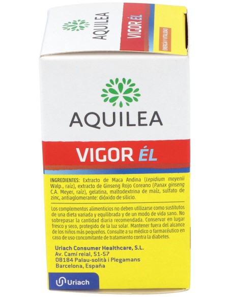 Aquilea Vigor Él, 60 Cápsulas