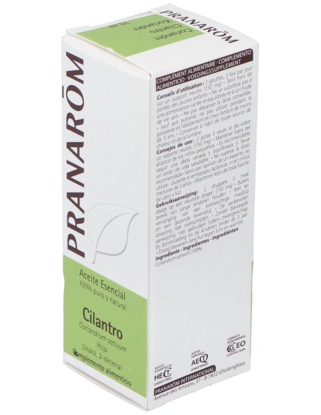 Pranarôm Aceite Esencial De Cilantro 10Ml