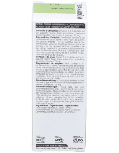 Lemongrass Aceite Esencial 10Ml.