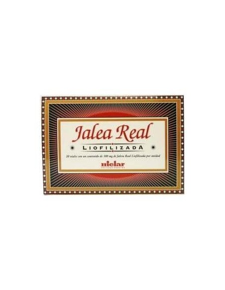 Mielar Jalea Real Liofilizada 300Mg 20 Ampollas