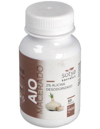 Sotya Ajo Macerado 1000Mg 60 Perlas