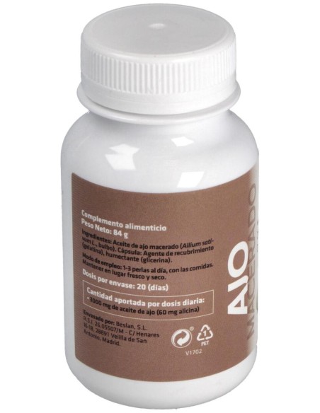 Sotya Ajo Macerado 1000Mg 60 Perlas