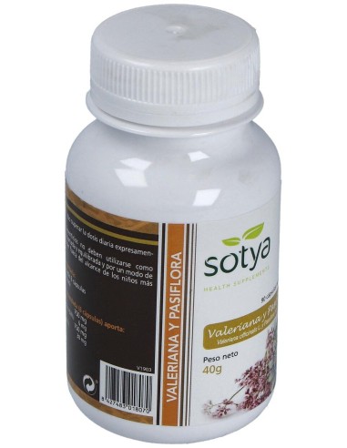 Valeriana Y Pasiflora 450Mg. 90Cap.