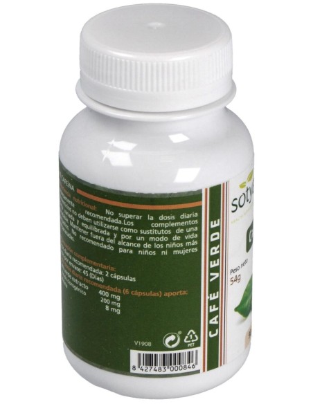 Sotya Café Verde 600Mg 90Cáps