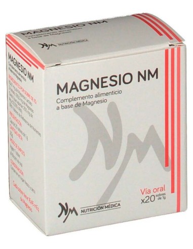 Nutricion Medica Magnesio 1G 20 Sobres