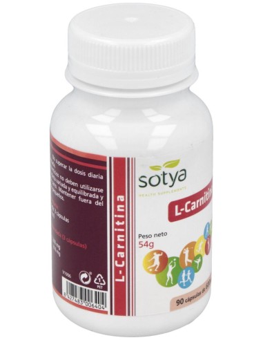 Sotya L-Carnitina 500Mg 90Cáps