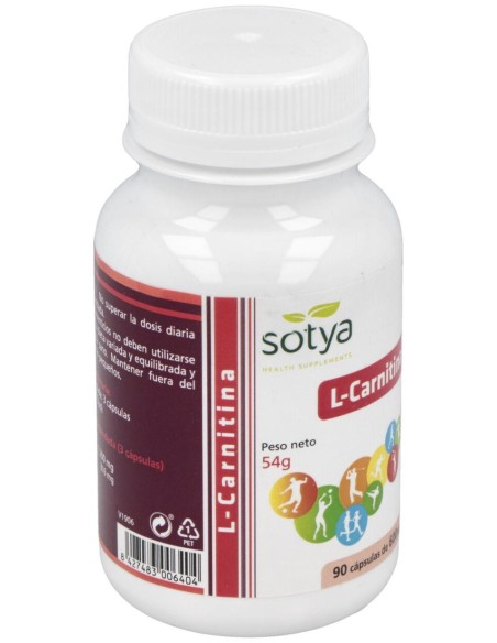 Sotya L-Carnitina 500Mg 90Cáps