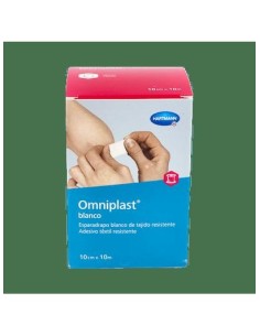 Hartmann Omniplast Esparadrapo De Tela Blanca 10 Cm X 10 M, 1 Ud