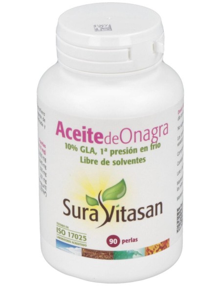 Sura Vitasan Aceite De Onagra 500Mg 90 Perlas