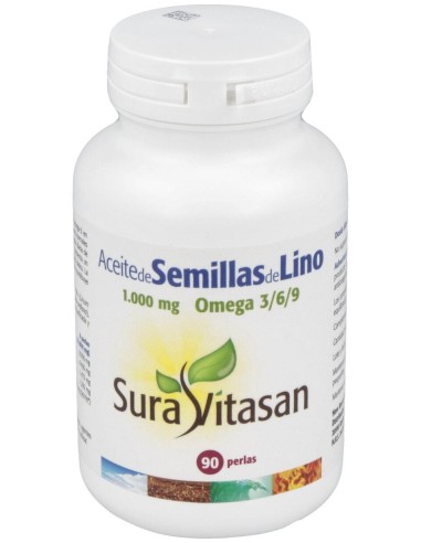 Sura Vitasan Aceite De Semillas De Lino 90 Perlas