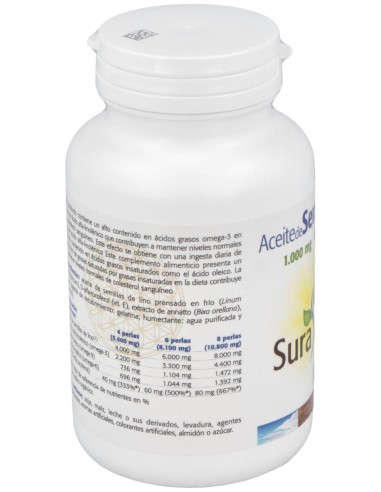 Sura Vitasan Aceite De Semillas De Lino 90 Perlas