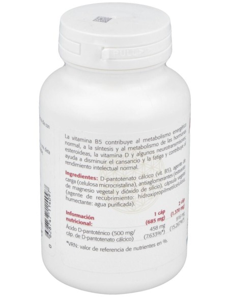 Sura Vitasan Acido Pantotenico 500Mg 100Caps