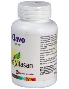 Sura Vitasan Clavo 500Mg 100Caps 2