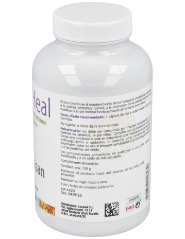 Sura Vitasan Infla Heal 180 Cápsulas