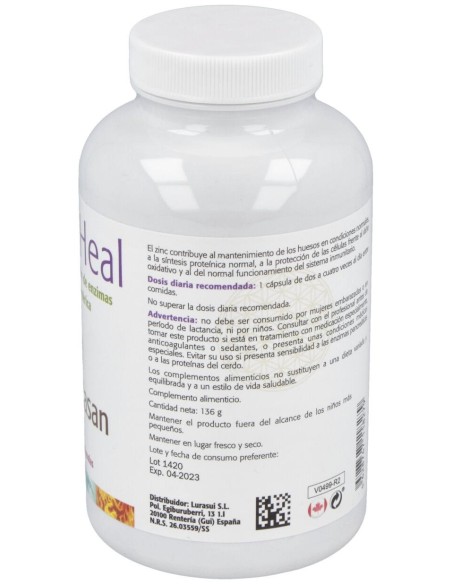 Sura Vitasan Infla Heal 180 Cápsulas