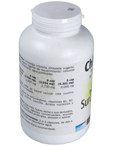 Sura Vitasan Chlorella 455Mg 300Caps