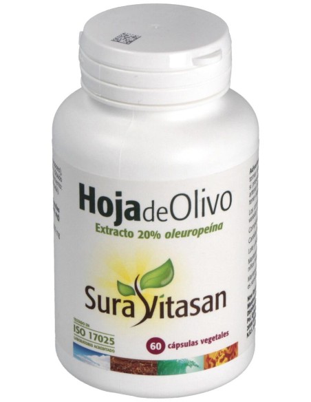 Sura Vitasan Hoja De Olivo 60 Cápsulas