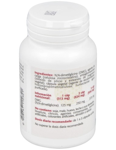 Sura Vitasan Dmg N_ N-Dimetilglicina 125 Mg 100 Cápsulas
