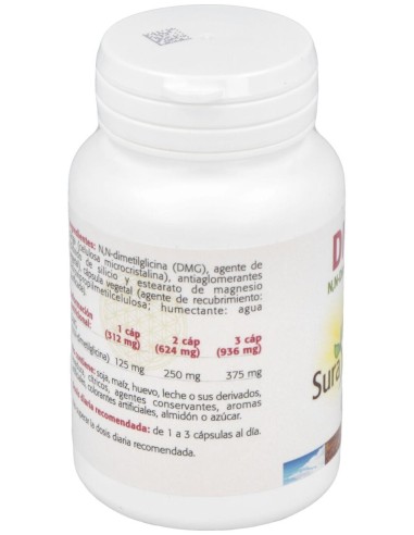 Sura Vitasan Dmg N_ N-Dimetilglicina 125 Mg 100 Cápsulas