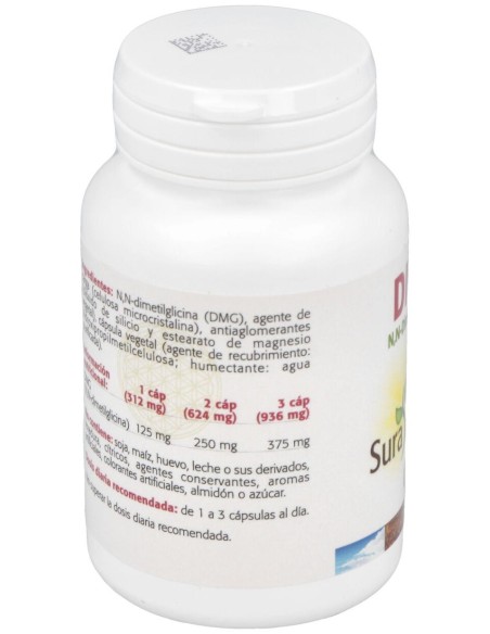 Sura Vitasan Dmg N_ N-Dimetilglicina 125 Mg 100 Cápsulas