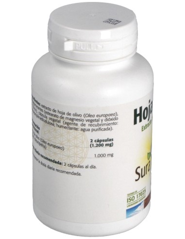 Sura Vitasan Hoja De Olivo 60 Cápsulas