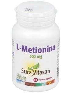Sura Vitasan L-Metionina 500Mg 50Caps