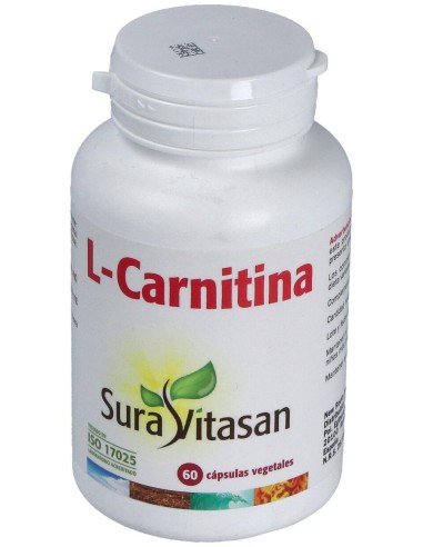 Sura Vitasan L-Carnitina 500Mg 60Caps