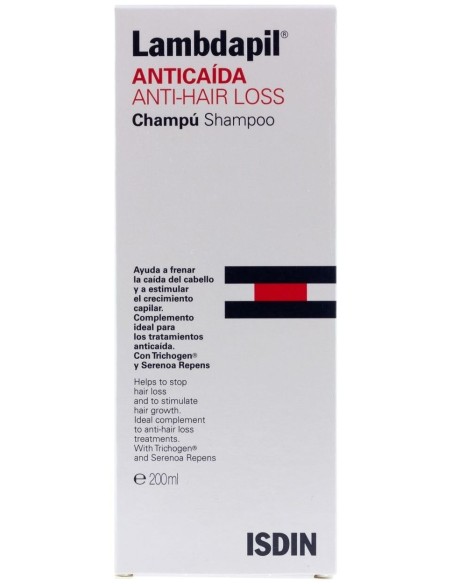Isdin Lambdapil Champú Anticaída, 200 Ml