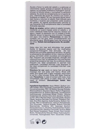 Isdin Lambdapil Champú Anticaída, 200 Ml