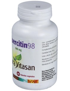 Sura Vitasan Quercitin 98 90 Cápsulas 2