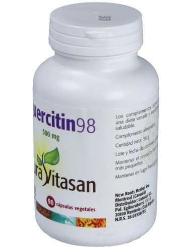 Sura Vitasan Quercitin 98 90 Cápsulas