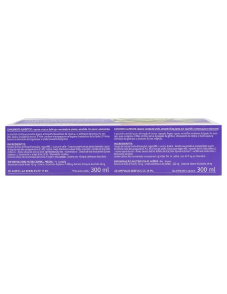 Arkopharma Arkofluido Alcachofa Forte Ultraconcentrado + Aloe Vera 20Ampollas