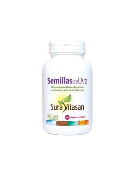 Sura Vitasan Uva Semilla 60Mg 60Caps