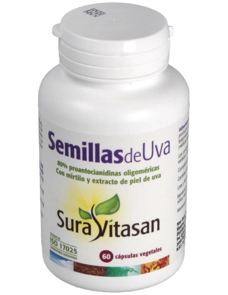 Sura Vitasan Uva Semilla 60Mg 60Caps