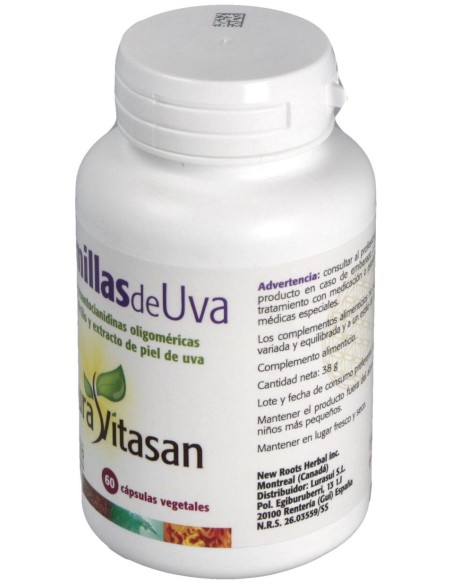 Sura Vitasan Uva Semilla 60Mg 60Caps