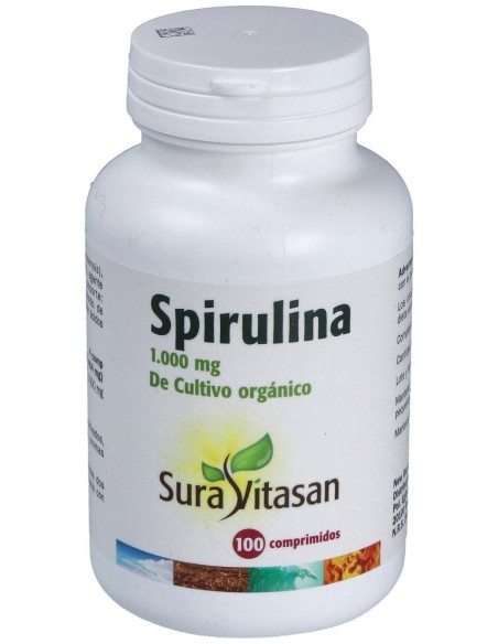 Sura Vitasan Espirulina 1000Mg 100Comp