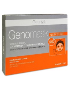 Genomask Mascarilla Facial Con Vitamina C, 6 X 8Ml